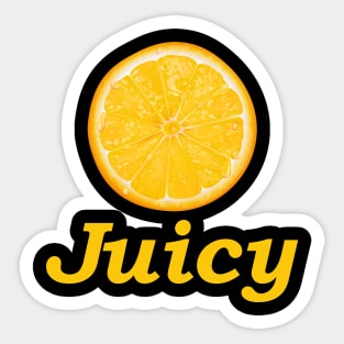 Juicy Orange Sticker